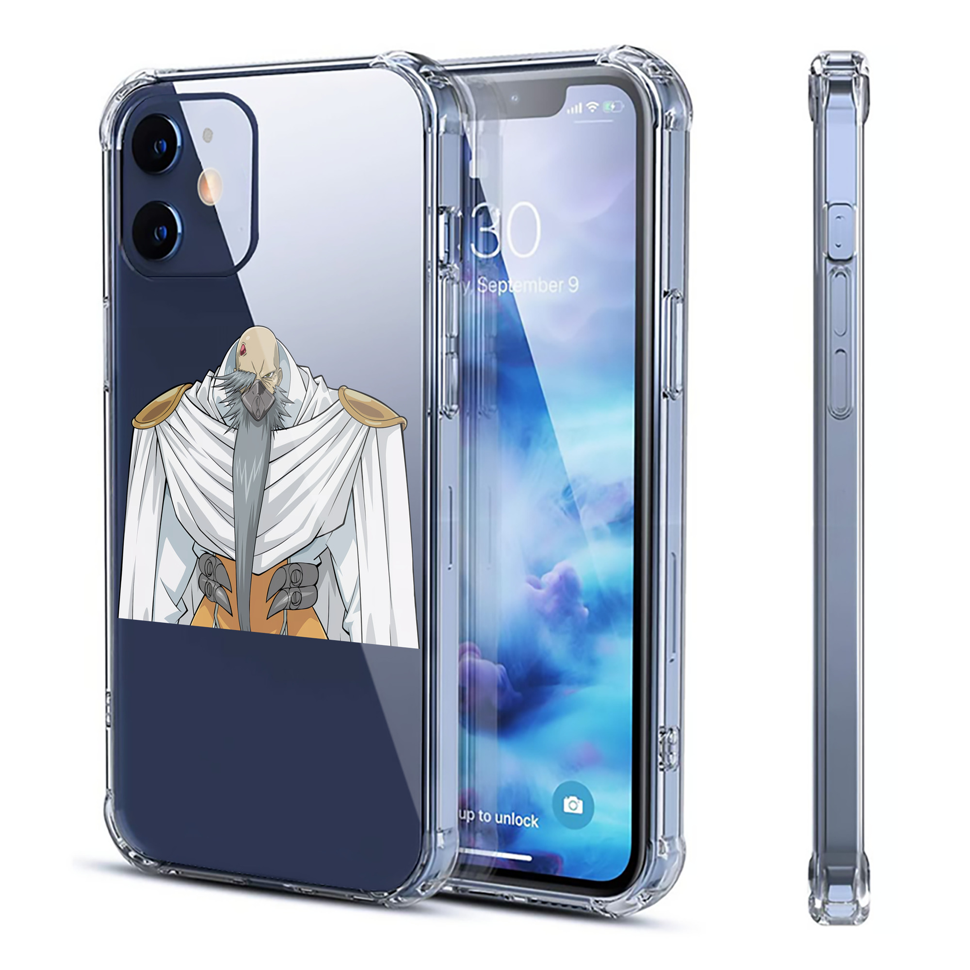 （画像用） 遊☆戯☆王 Yu-Gi-Oh! 【iPhone 12シリーズ対応】透明スマホケース（クリアソフトケース）